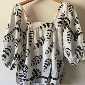 Anthropologie Peasant Top